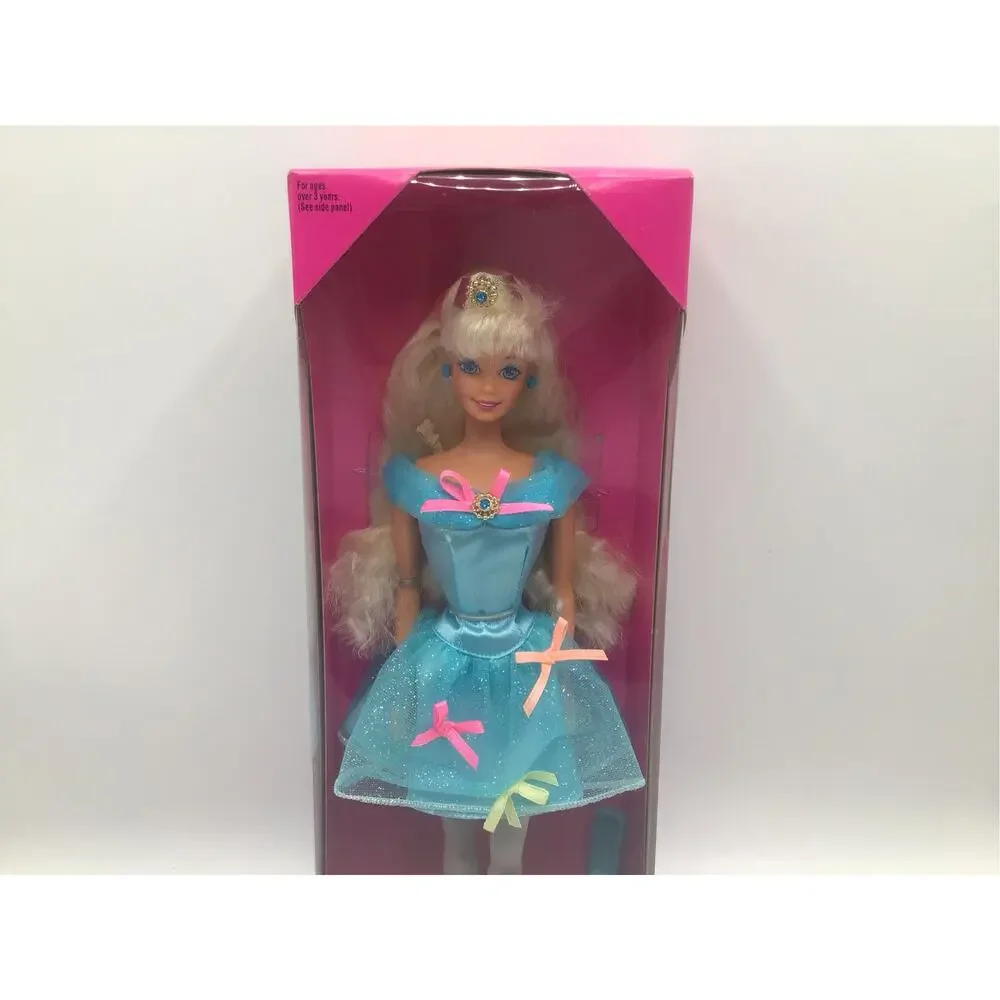 My First Barbie Princess 1994 Vintage NRFB Easy  Dress Blonde Doll Mattel 13064